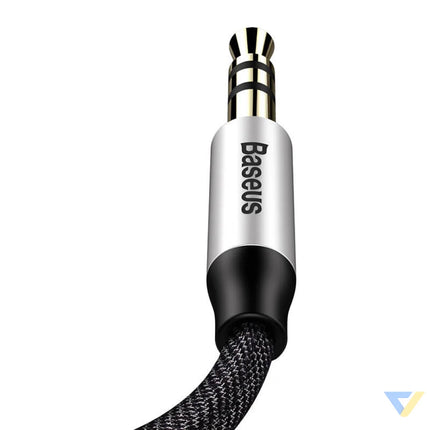 Baseus Yiven Audio Cable Cable 3.5 male Audio M30 1.5M Silver + Black Audio cables