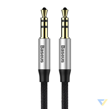 Baseus Yiven Audio Cable Cable 3.5 male Audio M30 1.5M Silver + Black Audio cables