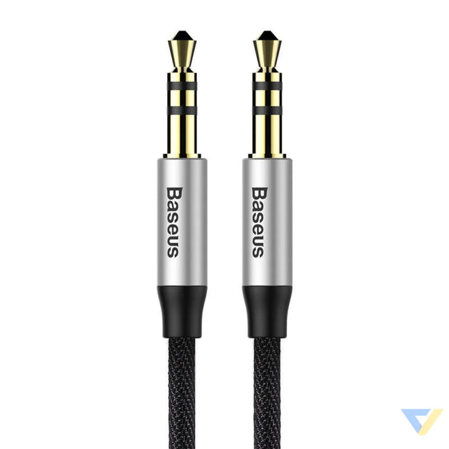 Baseus Yiven Audio Cable Cable 3.5 male Audio M30 1.5M Silver + Black Audio cables