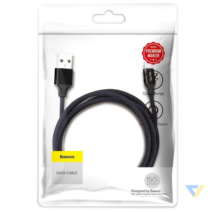 Baseus Yiven Micro USB cable 150cm 2A Black USB to Micro USB