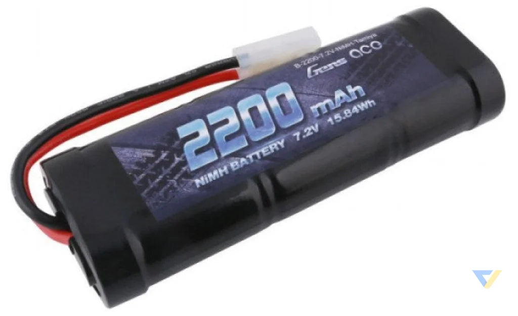 Battery Gens Ace 2200mAh 7,2V NiMH Tamiya Lithium and NiMH