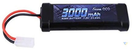 Battery Gens Ace 3000mAh 7,2V NiMH Tamiya Lithium and NiMH