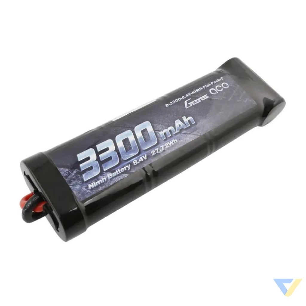 Battery Gens Ace 3300mAh 8,4V NiMH Flat T Plug Lithium and NiMH