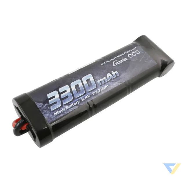 Battery Gens Ace 3300mAh 8,4V NiMH Flat T Plug Lithium and NiMH