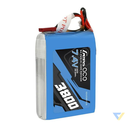 Battery Gens Ace 3800mAh 7.4V 1C 2S1P do Taranis Q X7 Lithium and NiMH