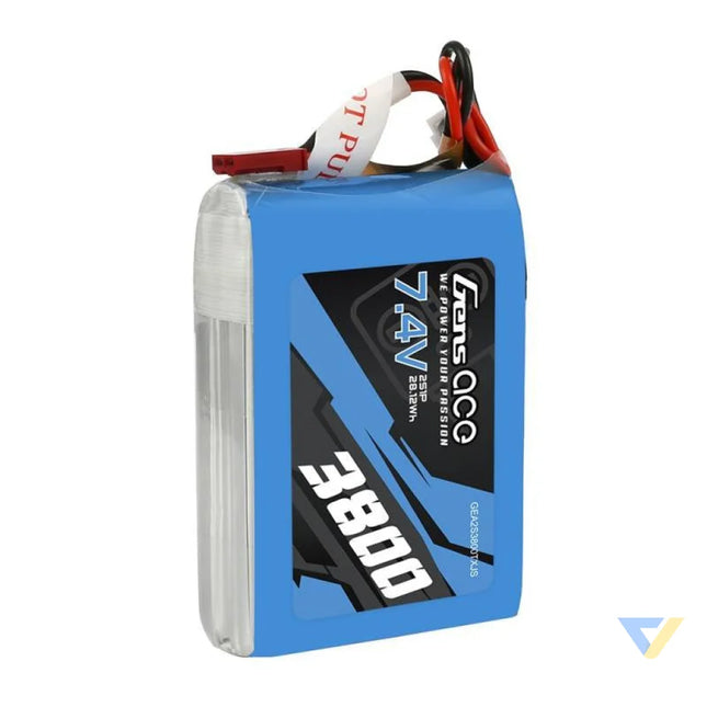 Battery Gens Ace 3800mAh 7.4V 1C 2S1P do Taranis Q X7 Lithium and NiMH