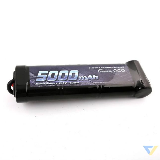 Battery Gens Ace Traxxas 5000mAh 8,4V NiMH Hump T Dean Lithium and NiMH