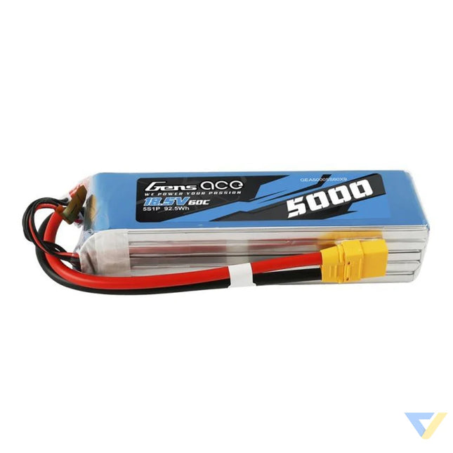 Battery LiPo Gens Ace Bashing 5000mAh 18.5V 60C 5S1P XT90 Lithium and NiMH