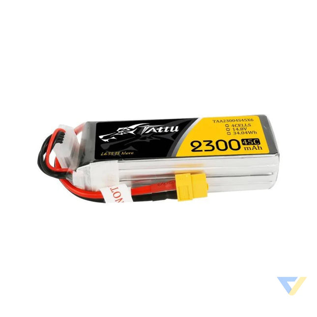 Battery Tattu 2300mAh 14,8V 75C 4S1P XT60 Lithium and NiMH