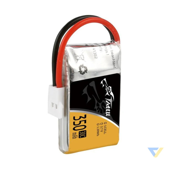 Battery Tattu 350mAh 3,7V 30C 1S1P Lithium and NiMH