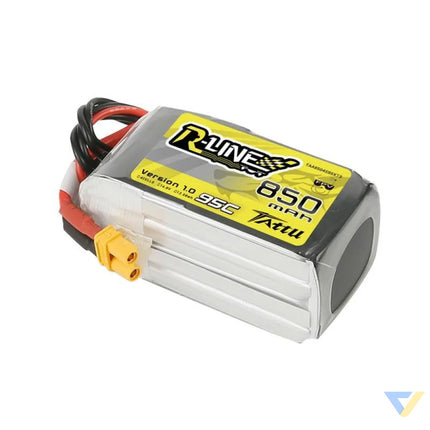 Battery Tattu R Line 850mAh 14.8V 95C 4S1P Lithium and NiMH