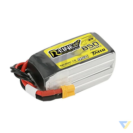 Battery Tattu R Line 850mAh 14.8V 95C 4S1P Lithium and NiMH