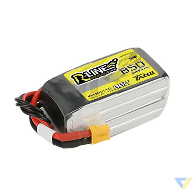 Battery Tattu R Line 850mAh 14.8V 95C 4S1P Lithium and NiMH