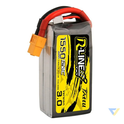 Battery Tattu R Line Version 3.0 1550mAh 14,8V 120C 4S1P XT60 Lithium and NiMH