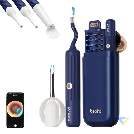 Bebird EarSight Plus otoscope with ear cleaning camera (blue) Otoscopes
