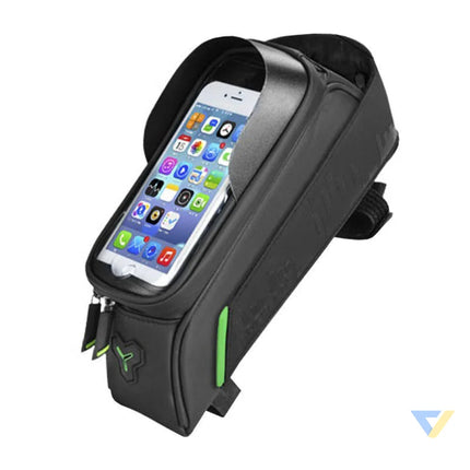 Bicycle Bag with Phone Holder Rockbros 029BK (black) Bicycle bags