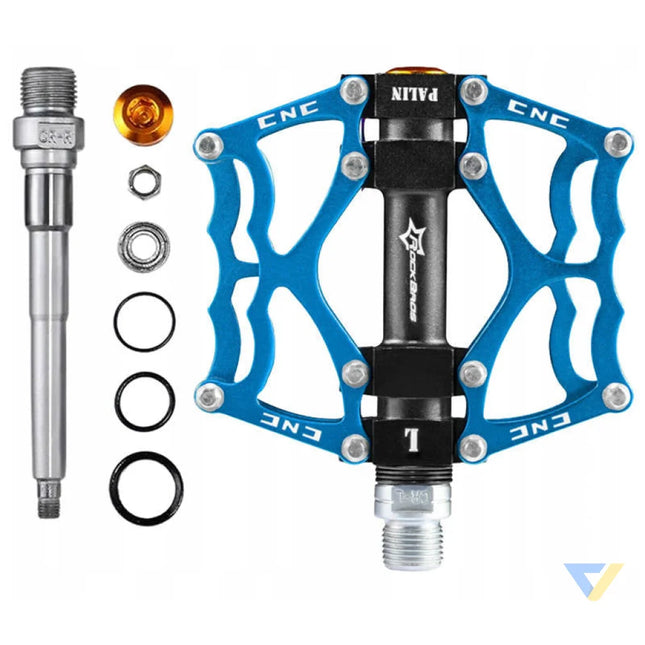 Bicycle Pedal Rockbros JT201012LBL (blue) Parts and tools