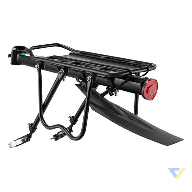 Bicycle Rear Rack with fender and reflector Rockbros HJ1008 1 (black) Parts and tools