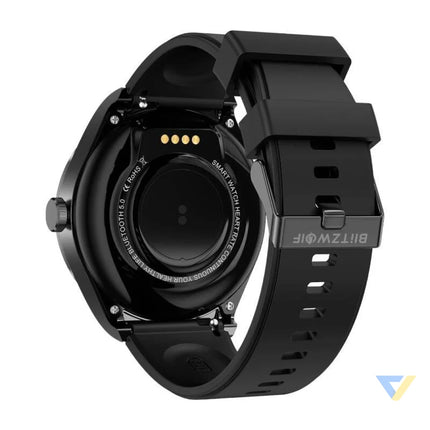 BlitzWolf BW HW1 smartwatch + TWS headphones (black) Smartwatches