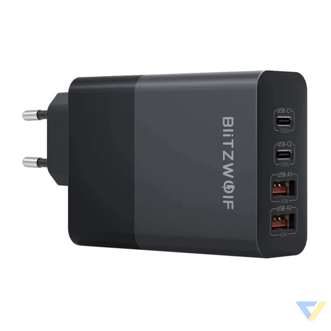 BlitzWolf BW-S29 120W mains charger (black) mains chargers
