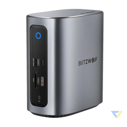 Blitzwolf BW TH15 17in1 Docking Station 2xHD + DP + 4xC + 3xUSB 3.0 + USB 3.1 + C 3.2 + C PD + RJ45 + micro SD + SD