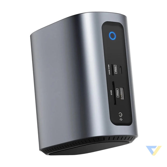 Blitzwolf BW TH15 17in1 Docking Station 2xHD + DP + 4xC + 3xUSB 3.0 + USB 3.1 + C 3.2 + C PD + RJ45 + micro SD + SD