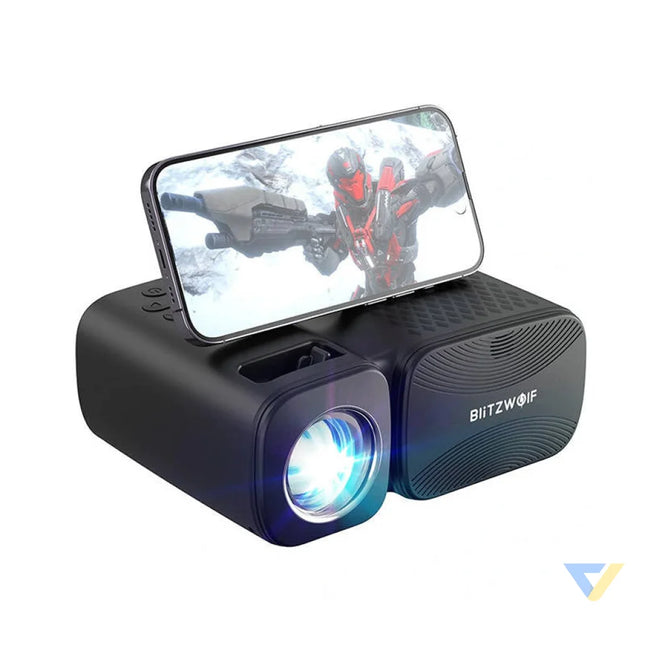 BlitzWolf BW V3 Mini LED beamer / projector Wi Fi + Bluetooth (black) Projectors