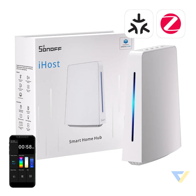 Bramka iHost Hub WiFi ZigBee Bluetooth Matter SONOFF AIBridge 26 4GB LAN Smart Hubs