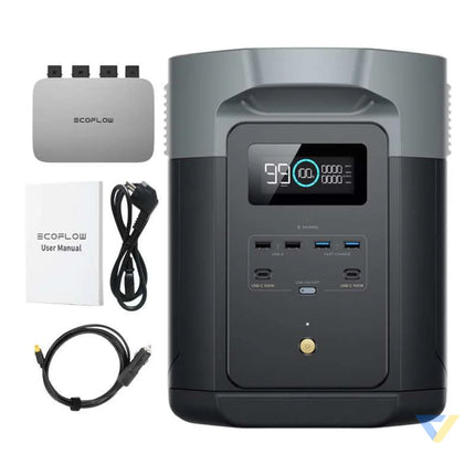 Bundle EcoFlow Delta 2 Max + microinverter PowerStream 800W Power stations