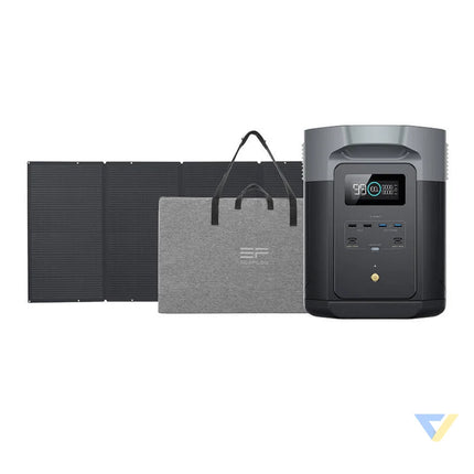 Bundle EcoFlow Delta 2 Max + PV panel 400W (folding) Power stations