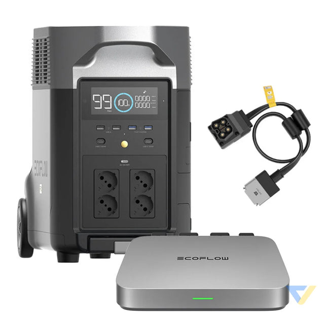 Bundle EcoFlow Delta Pro + microinverter PowerStream 800W Power stations