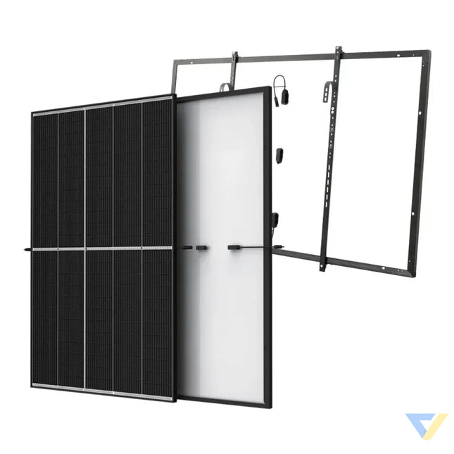 Bundle of Trina 400W solar panel + EcoFlow balcony holder kit Photovoltaic panels