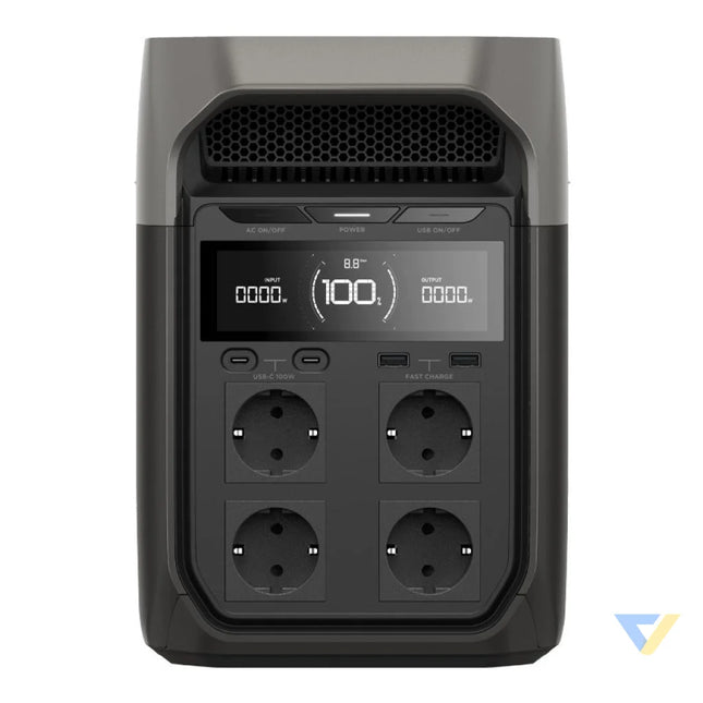 Bundle: Power station EcoFlow Delta 3 + portable solar panel 400W Power stations