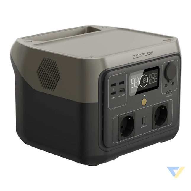 Bundle: Power station EcoFlow River 2 Max + portable solar panel 160W Power stations