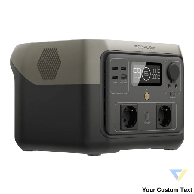 Bundle: Power station EcoFlow River 2 Max + portable solar panel 160W Power stations