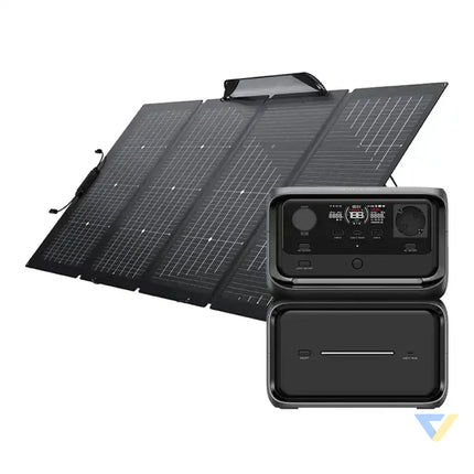Bundle: Power station EcoFlow River 3 Max Plus + portable solar panel 220W Power stations