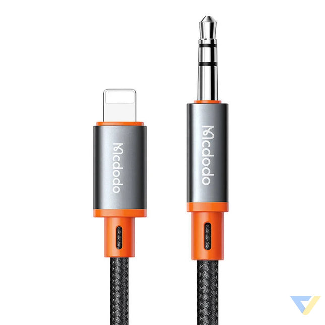 Cable Mcdodo CA 0890 Lightning to 3.5mm AUX mini jack 1.8m (black) Audio cables
