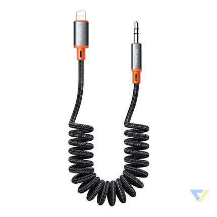 Cable Mcdodo CA 0890 Lightning to 3.5mm AUX mini jack 1.8m (black) Audio cables