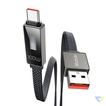 Cable Mcdodo CA 4980 USB to USB C with display 1.2m (black) USB to USB C