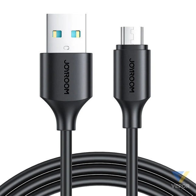 Cable to Micro USB A / 2.4A / 1m Joyroom S UM018A9 (black) Combo Cables