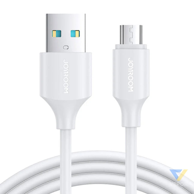 Cable to Micro USB A / 2.4A / 1m Joyroom S UM018A9 (white) Combo Cables