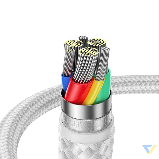 Cable to Micro USB A / Surpass / 2m Joyroom S UM018A11 (white) Combo Cables
