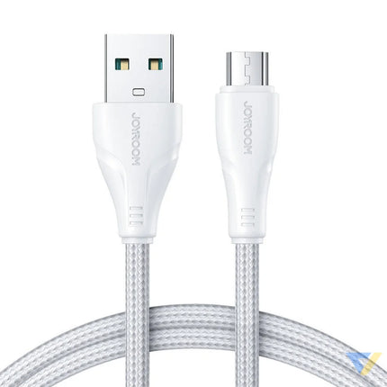 Cable to Micro USB A / Surpass / 2m Joyroom S UM018A11 (white) Combo Cables