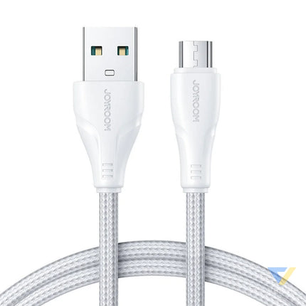 Cable to Micro USB A / Surpass / 2m Joyroom S UM018A11 (white) Combo Cables