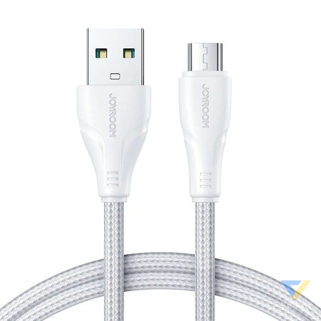 Cable to Micro USB A / Surpass / 2m Joyroom S UM018A11 (white) Combo Cables