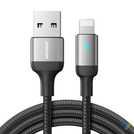 Cable to USB A / Lightning / 2.4A / 3m Joyroom S UL012A10 (black) Combo Cables