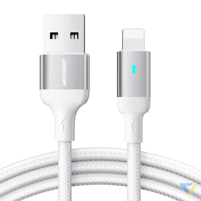 Cable to USB A / Lightning / 2.4A / 3m Joyroom S UL012A10 (white) Combo Cables