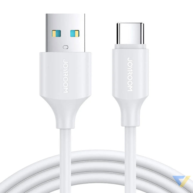 Cable to USB A / Type C / 3A / 1m Joyroom S UC027A9 (white) Combo Cables