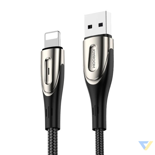 Cable to USB / Lightning / 3A 1.2m Joyroom S M411 (black) Combo Cables