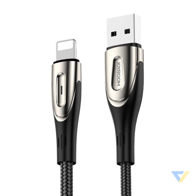 Cable to USB / Lightning / 3A 1.2m Joyroom S M411 (black) Combo Cables